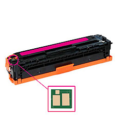 toner per hp w2413a ''con chip'' colore magenta