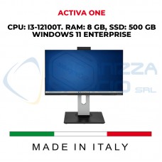 PC Desktop ALL-IN-ONE I3-12100T 23.8” Full HD, Activa One, SiComputer