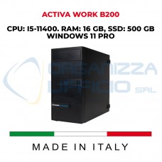 PC Desktop I5-11400, Activa Work B200, SiComputer