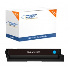 Toner Ciano per Lexmark C3220C0 C322C Compatibile 1.500 Pagine
