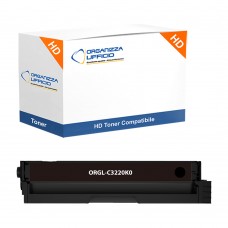 Toner Nero per Lexmark C3220K0 C322BK Compatibile 1.500 Pagine