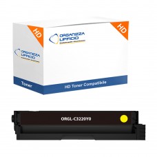 Toner Giallo per Lexmark C3220Y0 C322Y Compatibile 1.500 Pagine