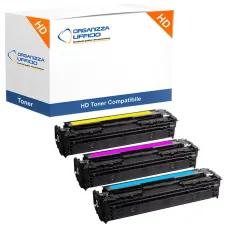 KIT 3 COLORI CB541, CB542, CB543 Toner per HP