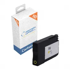 Cartuccia Gialla per HP 712 XL Y Compatibile