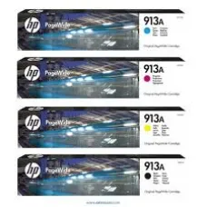 Kit 4 Cartucce Ink-Jet per stampanti HP 913A Compatibili Kit 4 Cartucce Ink-Jet per stampanti HP 913A Compatibili