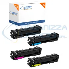 Kit 4 Toner per HP CF400X, CF401X, CF402X, CF403X