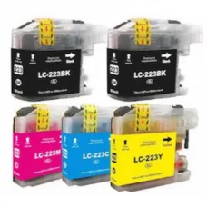 LC223 Series Cartucce per Brother Kit 5 Pezzi