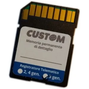 Giornale di Fondo DGFE per Custom Fasy Windkey, Kube II XF RT, K3 F RT, 3 Generazione